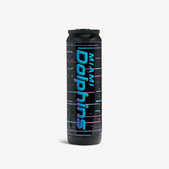 NFL Neon Miami Dolphins 20 Oz Flip ‘n’ Sip Tumbler