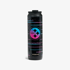 NFL Neon Pittsburgh Steelers 20 Oz Flip ‘n’ Sip Tumbler